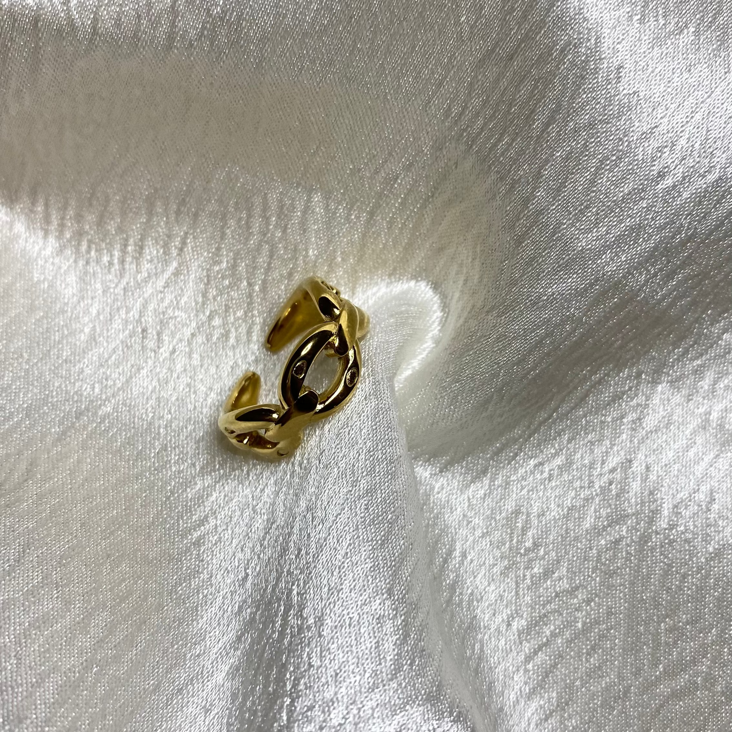 Bague gros maillon