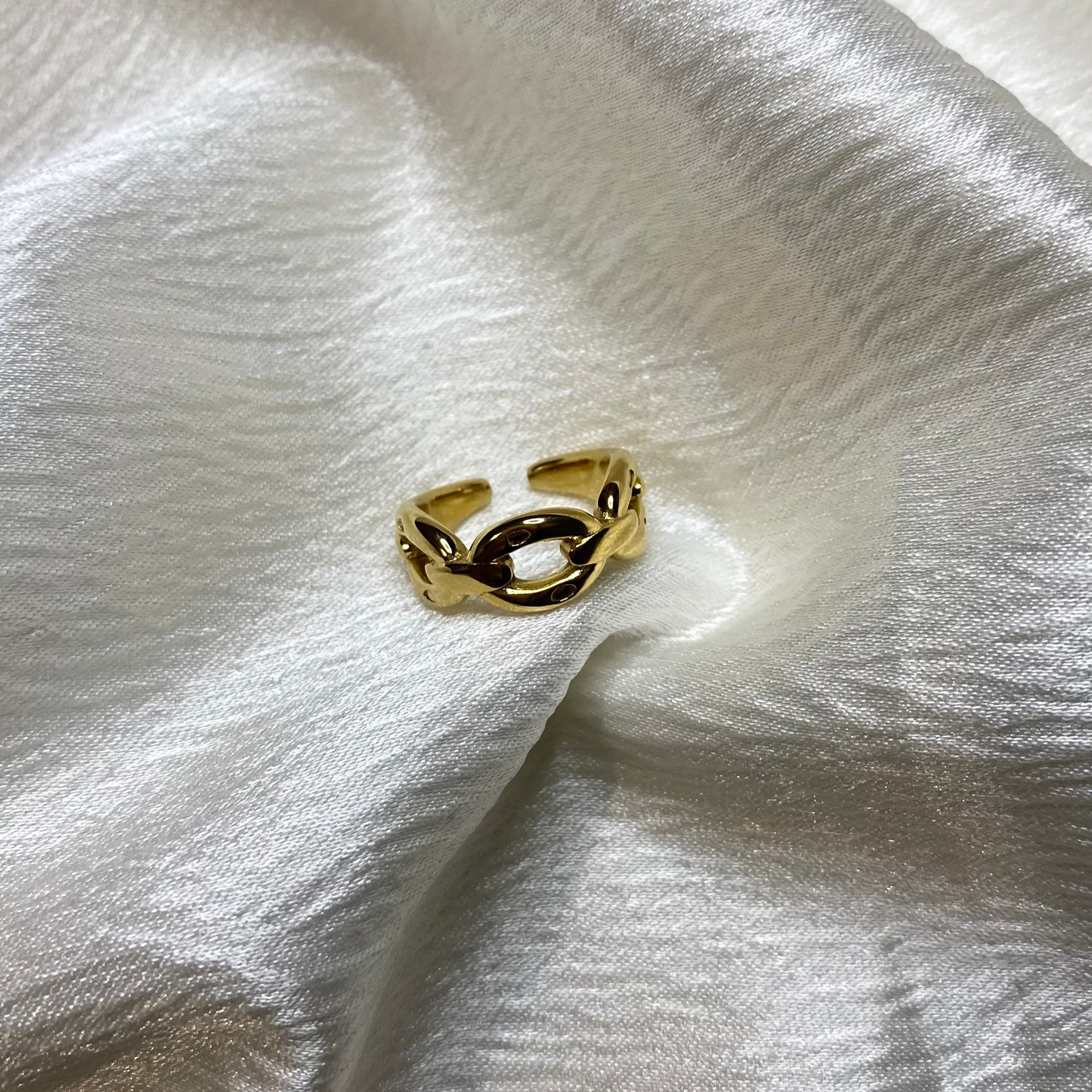 Bague gros maillon