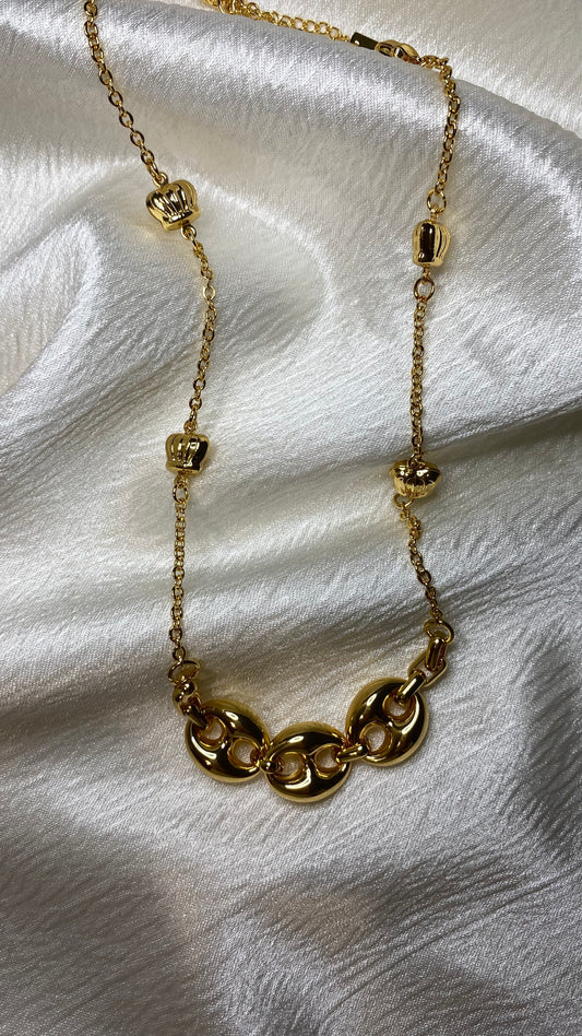 Collier gros maillon