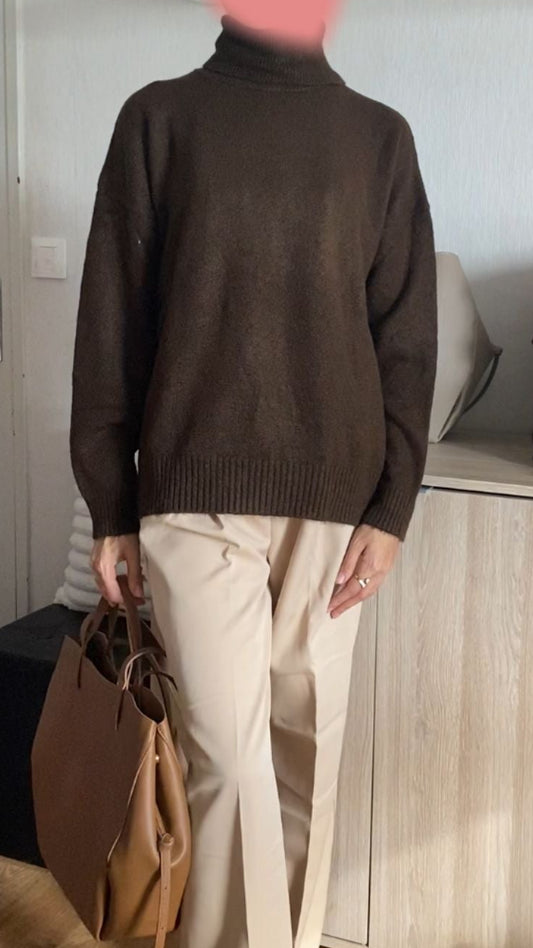 Pull Havana marron