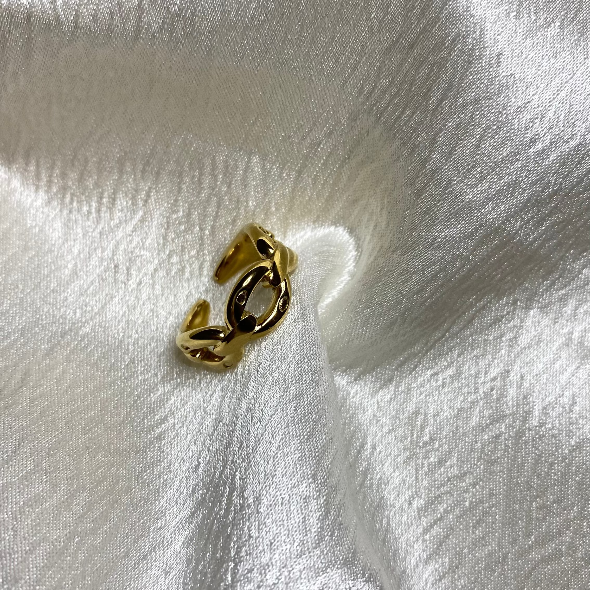 Bague gros maillon