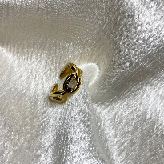 Bague gros maillon