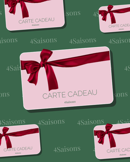 💌 Carte Cadeau - Le cadeau parfait, pour toute saison 🌸☀️🍂❄️