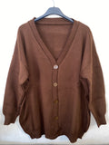 Cardigan Boston marron