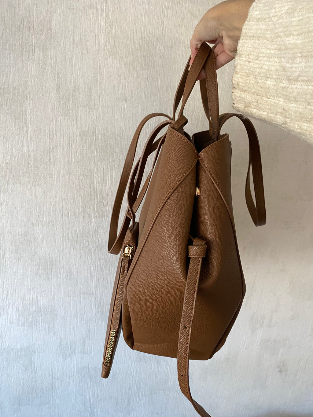 Sac Boston marron