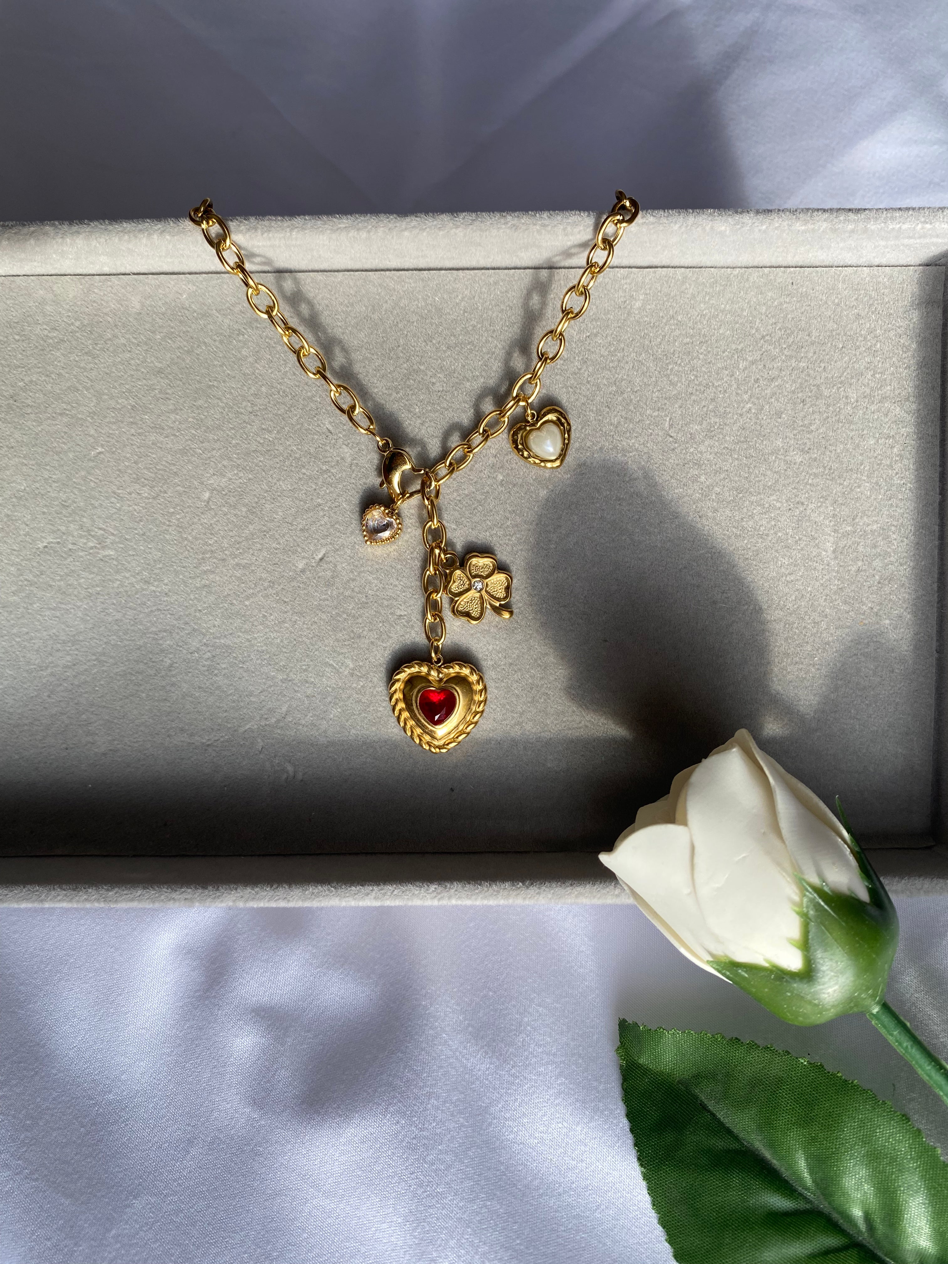 Collier Trésor Rouge