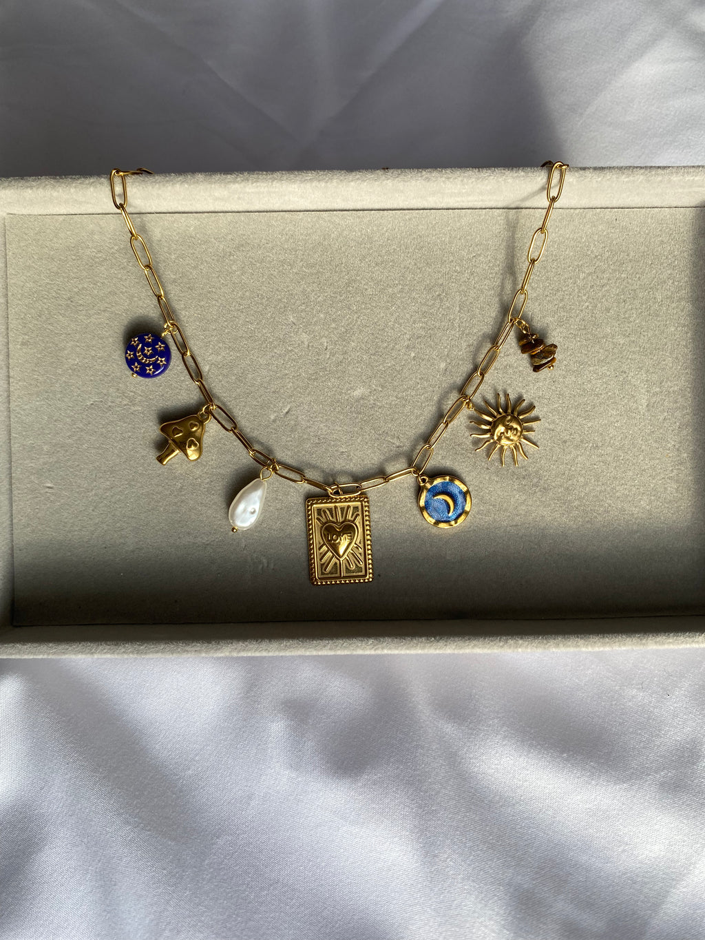 Collier Bleu Ciel