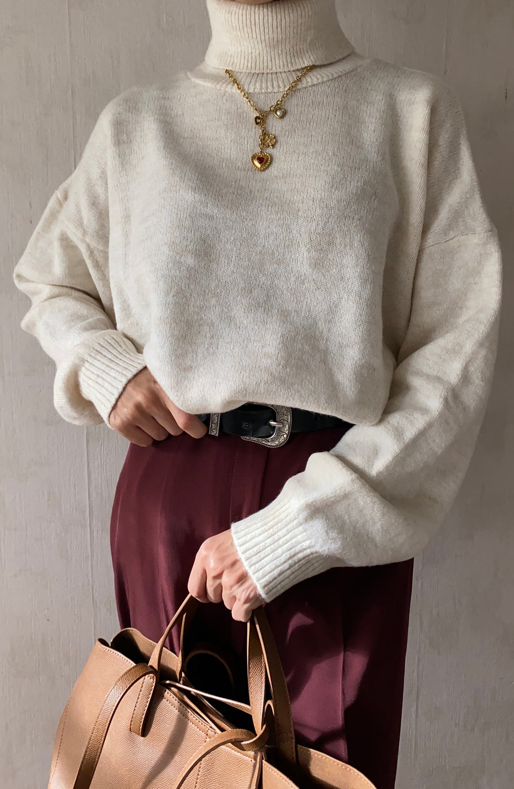 Pull Oslo écru