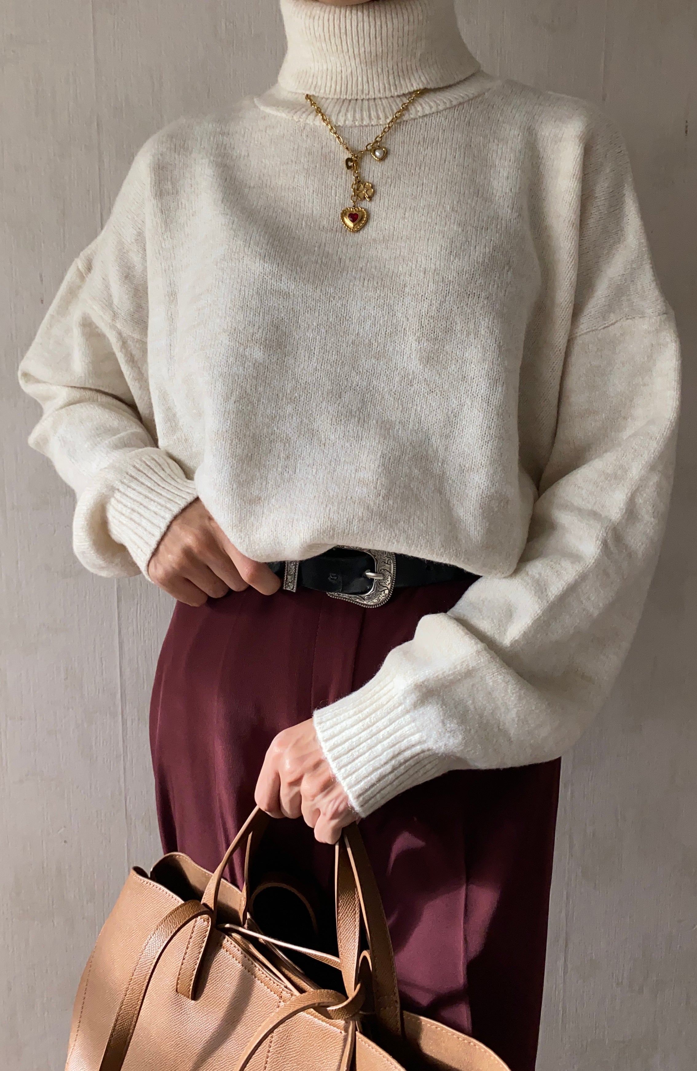 Pull Oslo écru