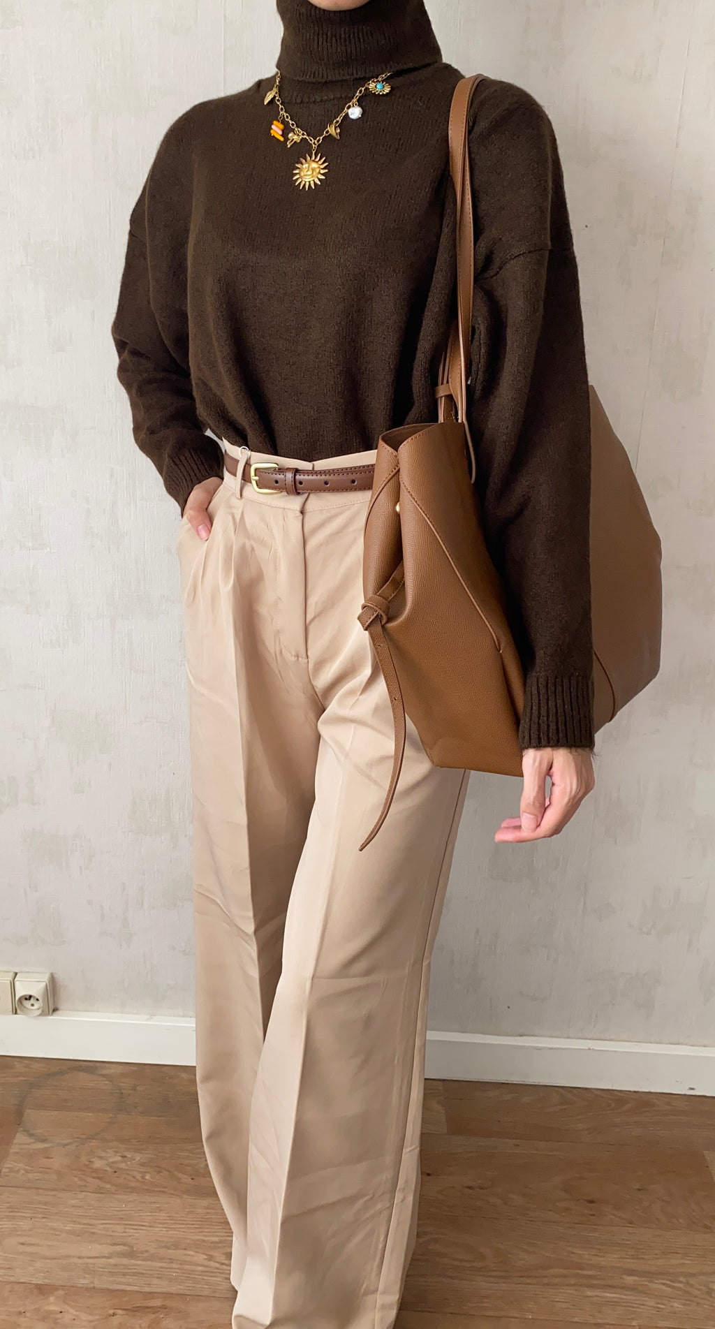 Pantalon Milan camel